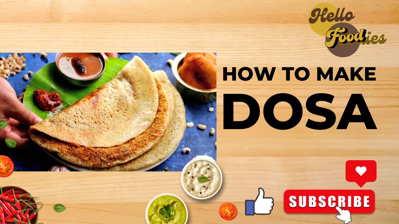 How To Make Adai Dosa @Hello Foodies