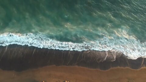 Ocean Sea Waves Drone Aerial View Free stock footage Free HD Videos no copyright