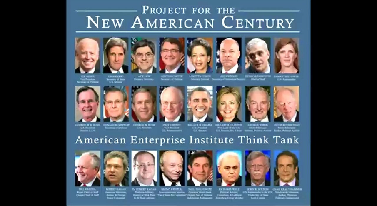 PROJECT FOR THE NEW AMERICAN CENTURY, CLEAN BREAK, ZIONIST AGENDA EXPOSED 🔥