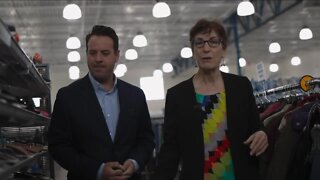 Trading old clothes for cash gains popularity