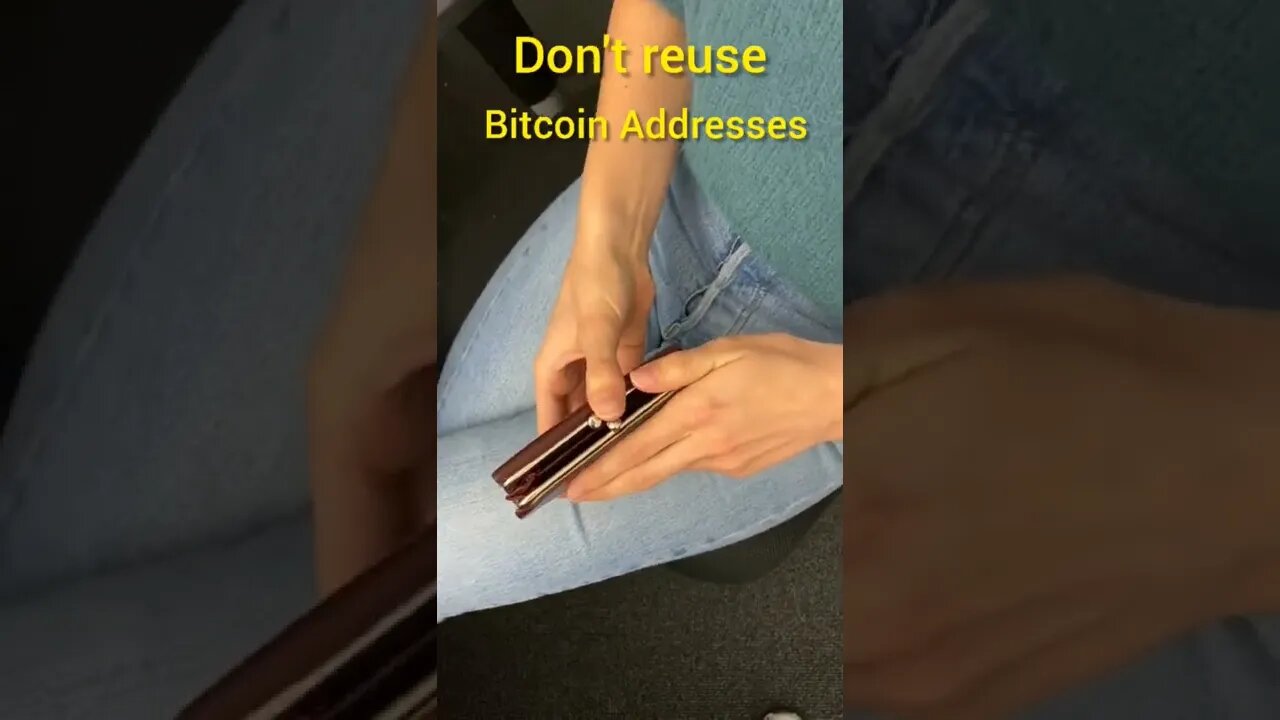 REUSING BITCOIN ADDRESSES CAN LEAD TO PRIVATE KEYS BEING STOLEN #cryptomash #ytshorts #cryptonews