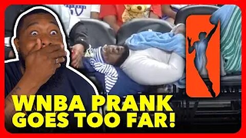 YouTuber PULLS EPIC SLEEP PRANK At WNBA Game