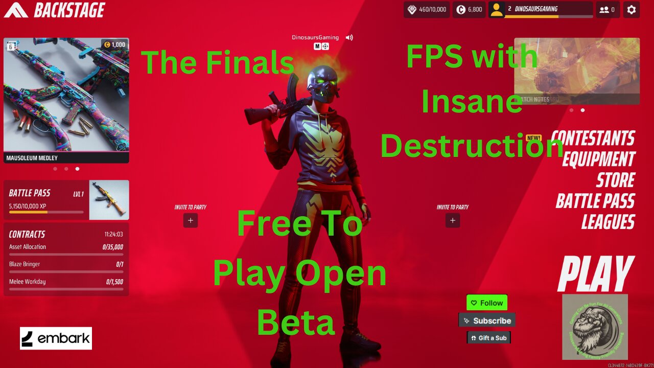 The Finals is Back...quick intro and announcement stream. Check it out
