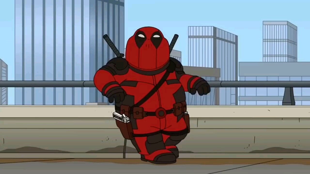 peter Griffin becomes deadpool