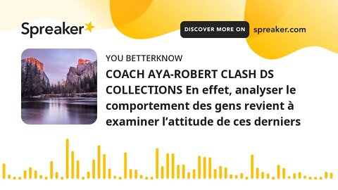 COACH AYA-ROBERT CLASH DS COLLECTIONS En effet, analyser le comportement des gens revient à examiner