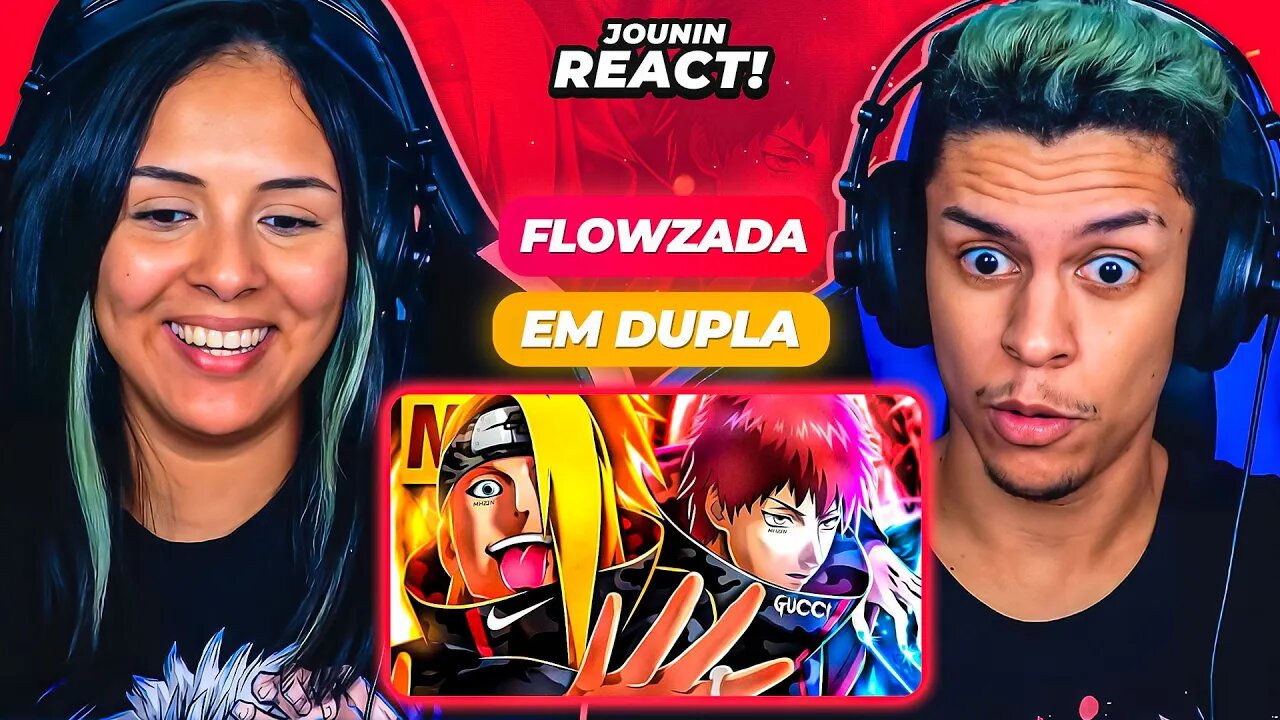 Deidara e Sasori 💥| Ft. VMZ | Style Trap | Prod. Sidney Scaccio | MHRAP | [React Rap Nerd] 🔥