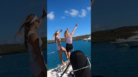 Sailing to Culebrita pt 1 #shorts