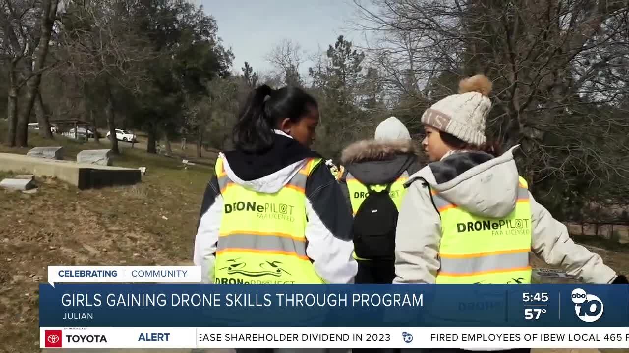 Non-profit teaching girls how to uncover BIPOC history using drones