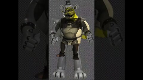 I Turned Glamrock Freddy Into .....Shrek??? (I'm Not Sorry) #Shorts