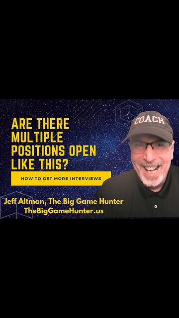 How to Get More Interviews: Are There Multiple Positions Open Like This?