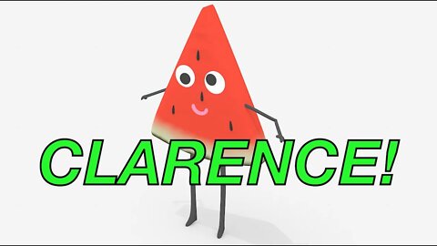 Happy Birthday CLARENCE! - WATERMELON Birthday Song