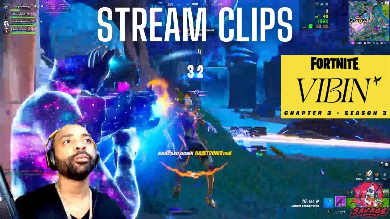 FORTNITE [LIVE] STREAM CLIPS CHAPTER 3 SEASON 3