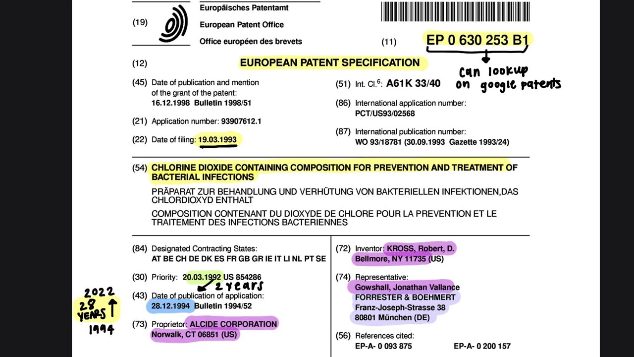 prevention and treatment of bacterial infections with clo2