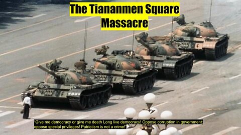 The Sad Truth Of The Tiananmen Massacre