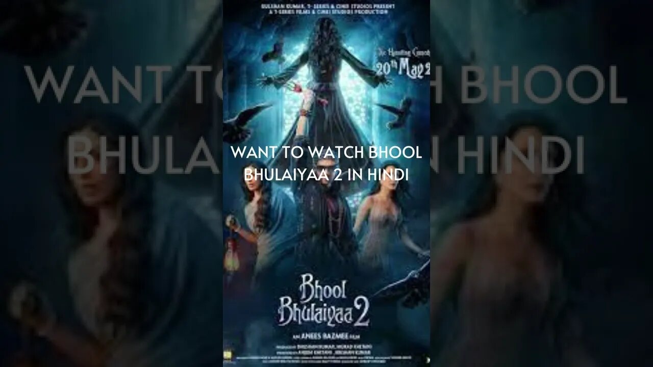 Bhool Bhulaiyaa 2 (2022) [Hindi - Proper HQ-Real PreDVDRip - x264 - AAC - 700MB #shorts