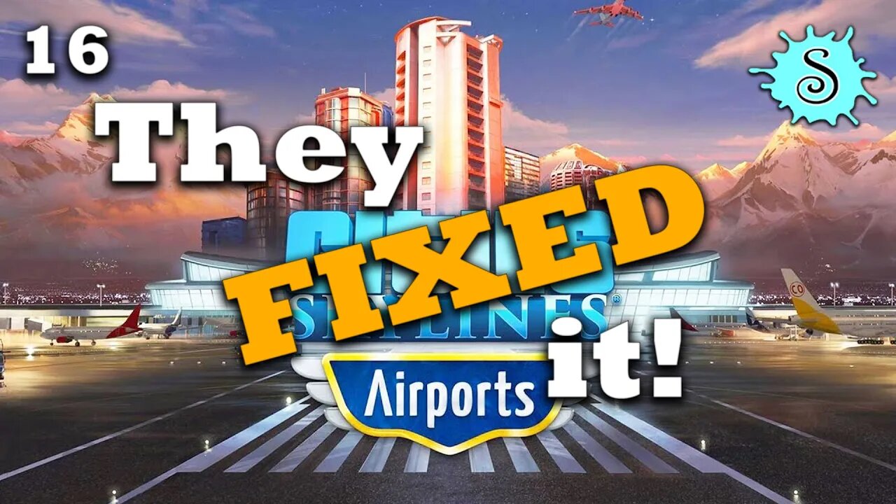 AIRPORTS ARE FIXED! GONNA FLY NOW! | Cities Skylines | Welcome to Odyssey!