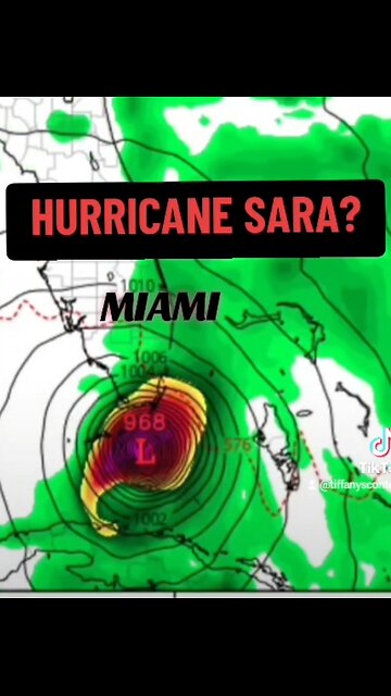 Miami, possible HURRICANE SARA?! MAJOR HURRICANE RAFAEL is still POWERFUL! #HURRICANE #SARA #RAFAEL