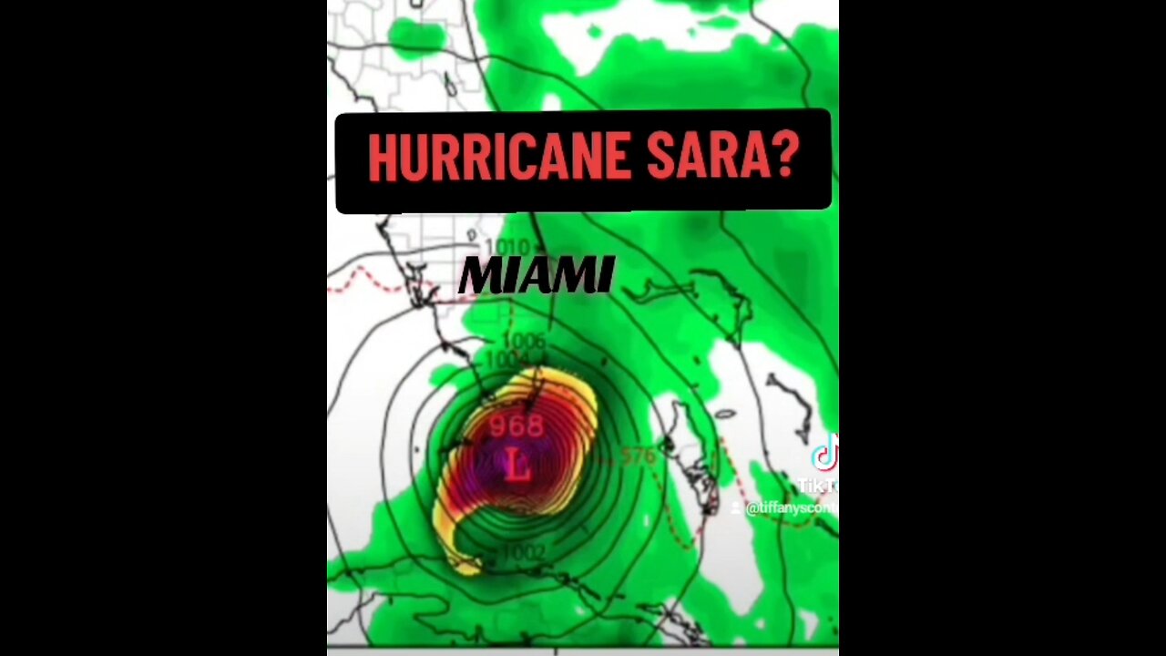 Miami, possible HURRICANE SARA?! MAJOR HURRICANE RAFAEL is still POWERFUL! #HURRICANE #SARA #RAFAEL