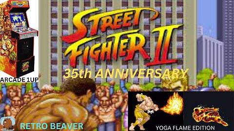 STREET FIGHTER 35TH ANNIVERSARY ARCADE 1UP BUILD