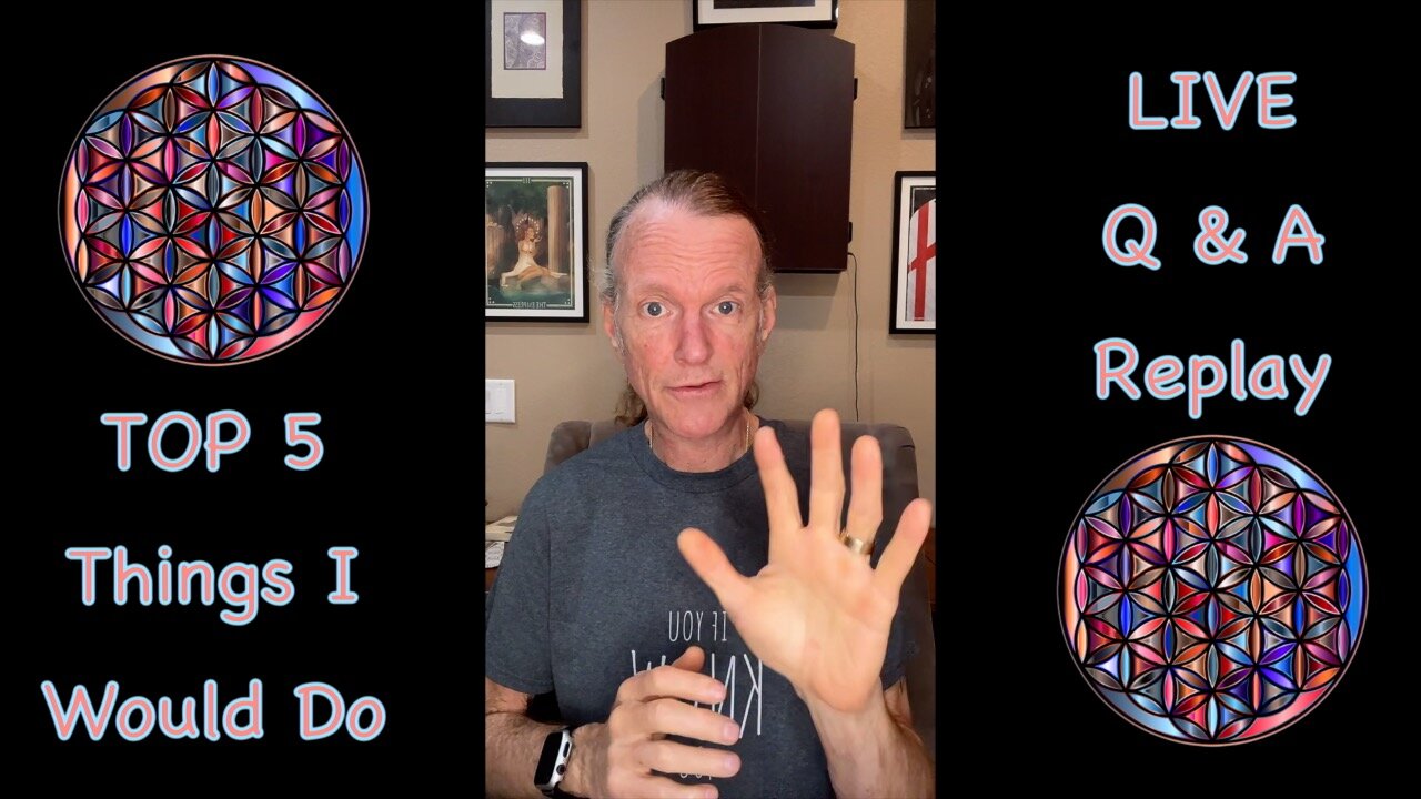 Top 5 Things I Would Do, If I Got Cancer or Had a Recurrence | Surprise Guest Dan Maes | Live Replay