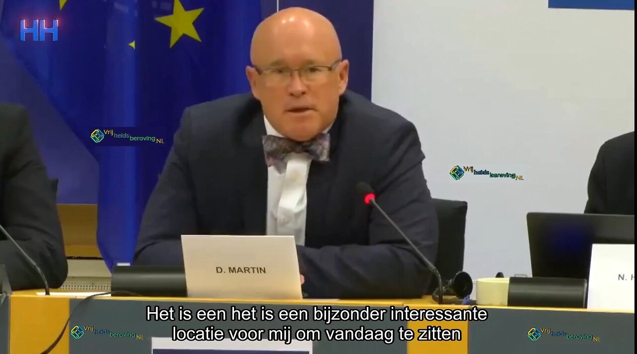 Dr. Martin's toespraak in het Europees Parlement over het coronavirus.