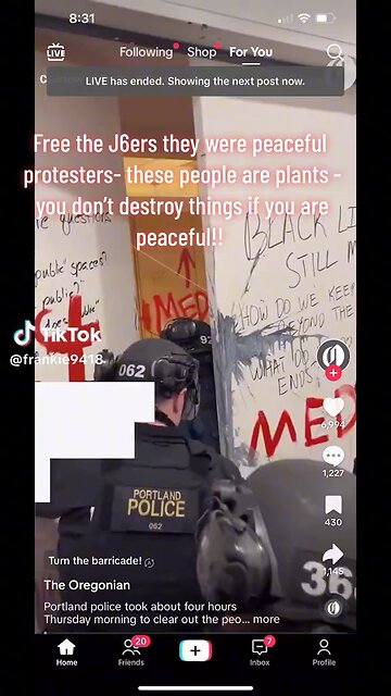 Pro Palestinian Protesters In Portland Produce Pollution