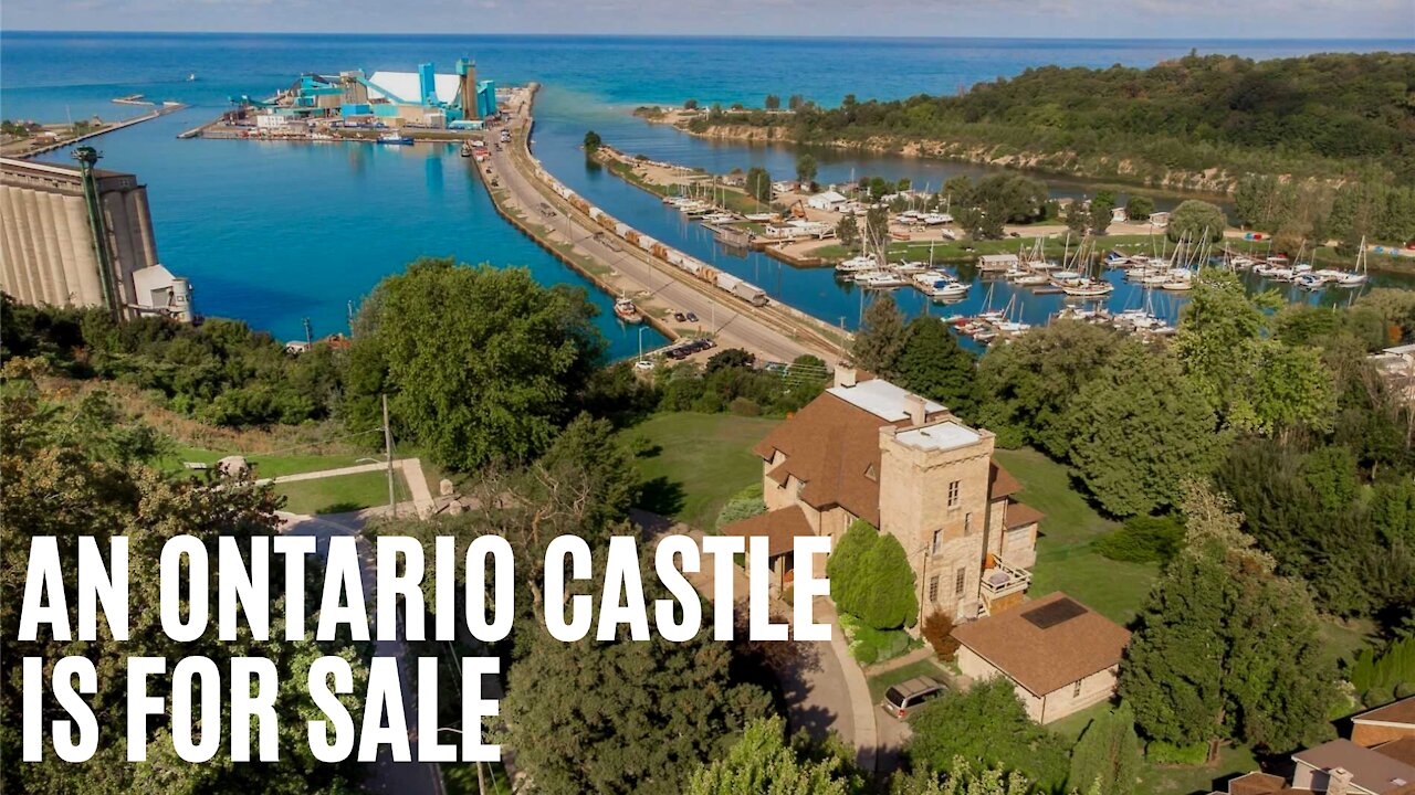 You Can Live In A Huge Irish Castle In Ontario & It's Way Cheaper Than It Looks