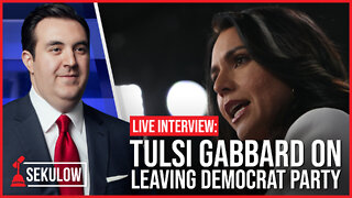 LIVE INTERVIEW: Tulsi Gabbard On Leaving Democrat Party