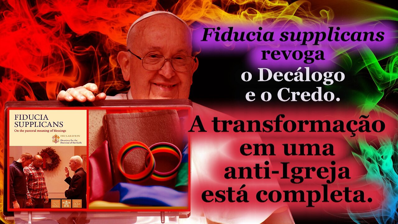 Fiducia supplicans revoga o Decálogo e o Credo. A transformação em uma anti-Igreja está completa.