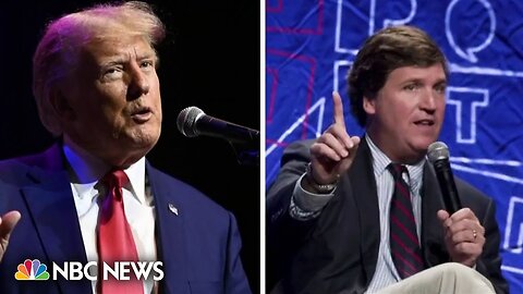 tucker carlson interview with president trump