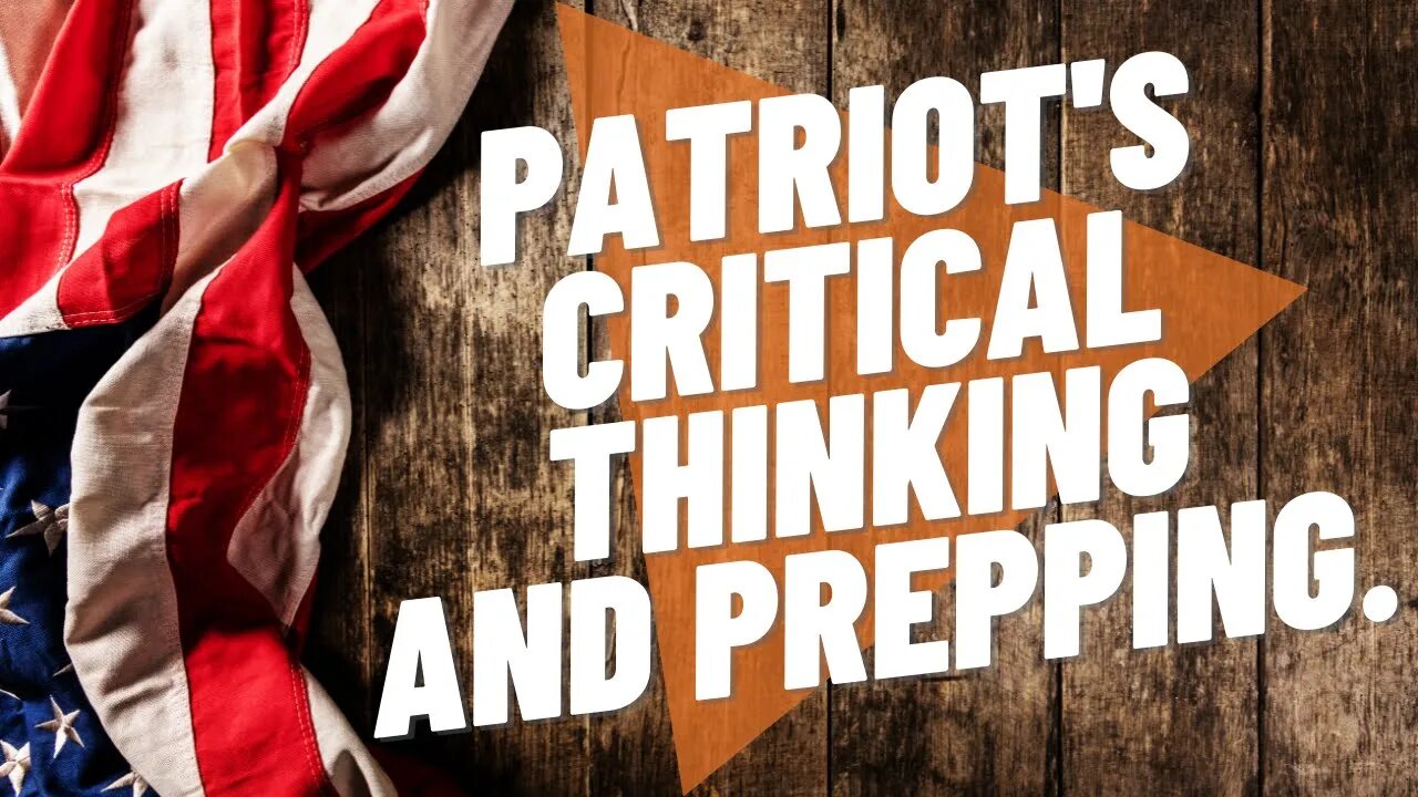 Be A Prepared Patriot In 2022 | Election Year | From PTR Ep 164