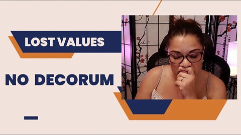 LOST VALUES NO DECENCY