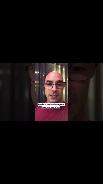 Qual é a melhor hora para usar cargas altas no treino? #shorts