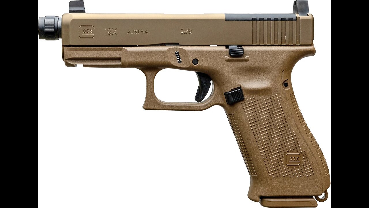 GLOCK 19X MOS 9MM 4.52” 19-RD SEMI-AUTO PISTOL