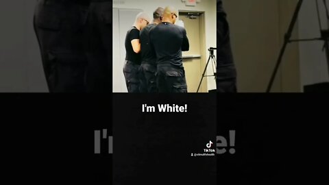 Taser makes him change his race.