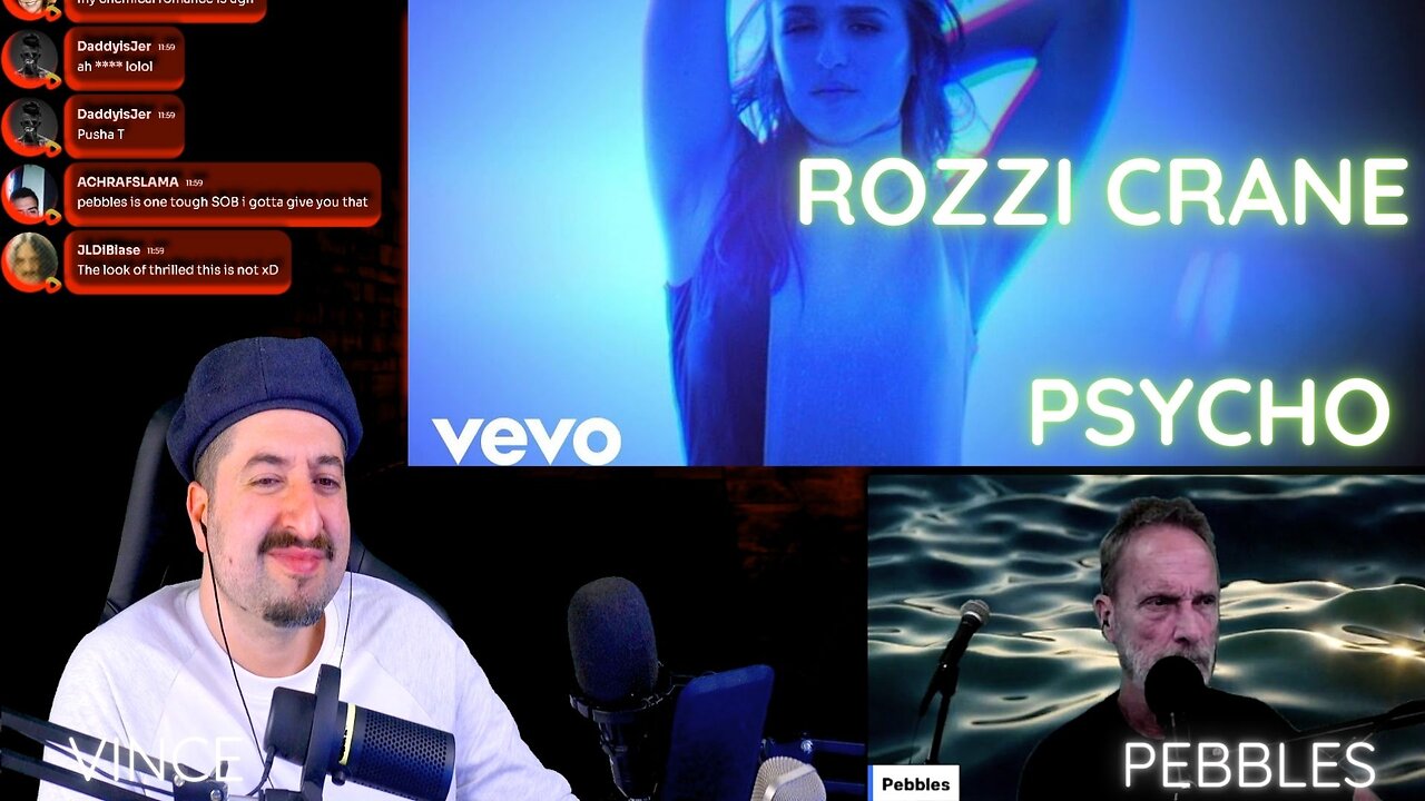 Rozzi Crane - Psycho (Remix) ft. Pusha T DONO REACTION