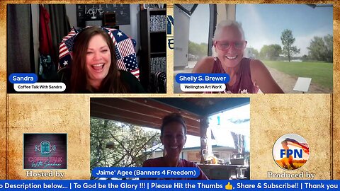 EP. # 22 | Remnant Evidence W/ Coffee Talk with Sandra & FPN Interviews Shelly -Story/Testimony