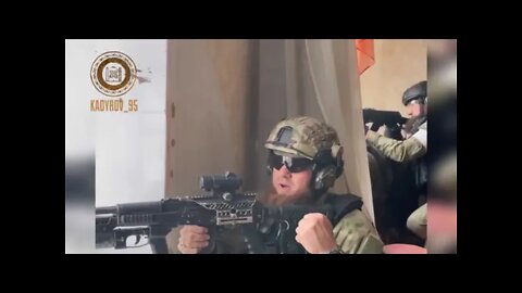 Chechen Special Forces Fighting In Donbass