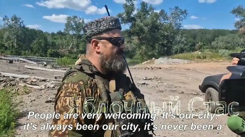 Commander Of The Cossack Regiment Vladimir Polupoltinnykh About The Liberation Of Lisichansk