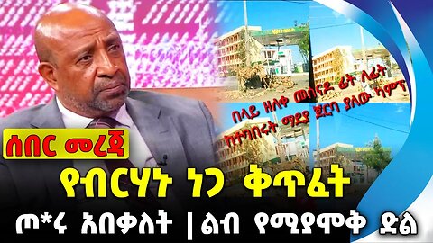 የብርሃኑ ነጋ ቅጥፈት | ልብ የሚያሞቅ ድል | ጦ*ሩ አበቃለት || berhanu nega || ministery of education || Oct-16-23