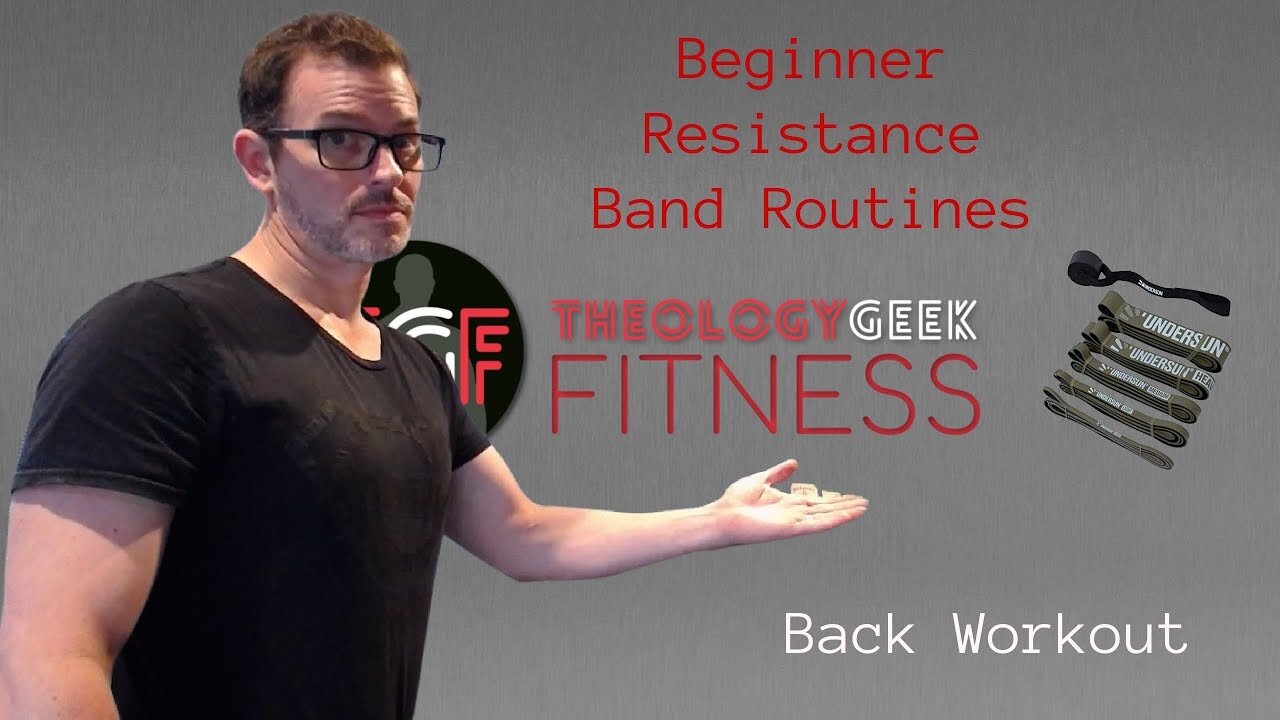 Resistance Band Beginner Back Workout