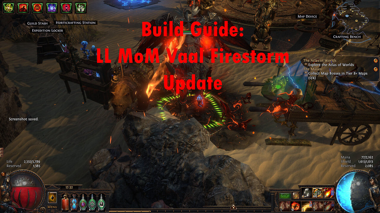Build Guide: LL MoM Vaal Firestorm Update