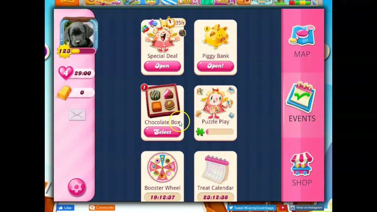 Booster Lost and Found in Candy Crush. Phew!