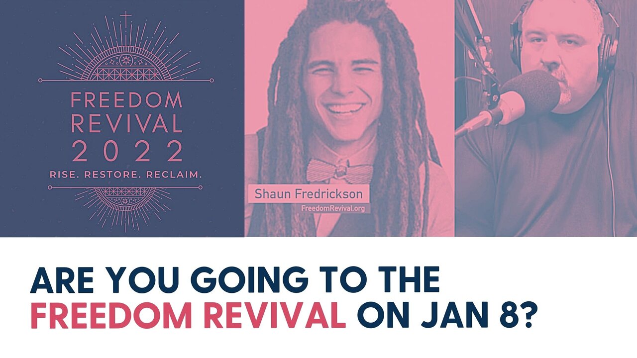 Are you going to the Freedom Revival on Jan 8?