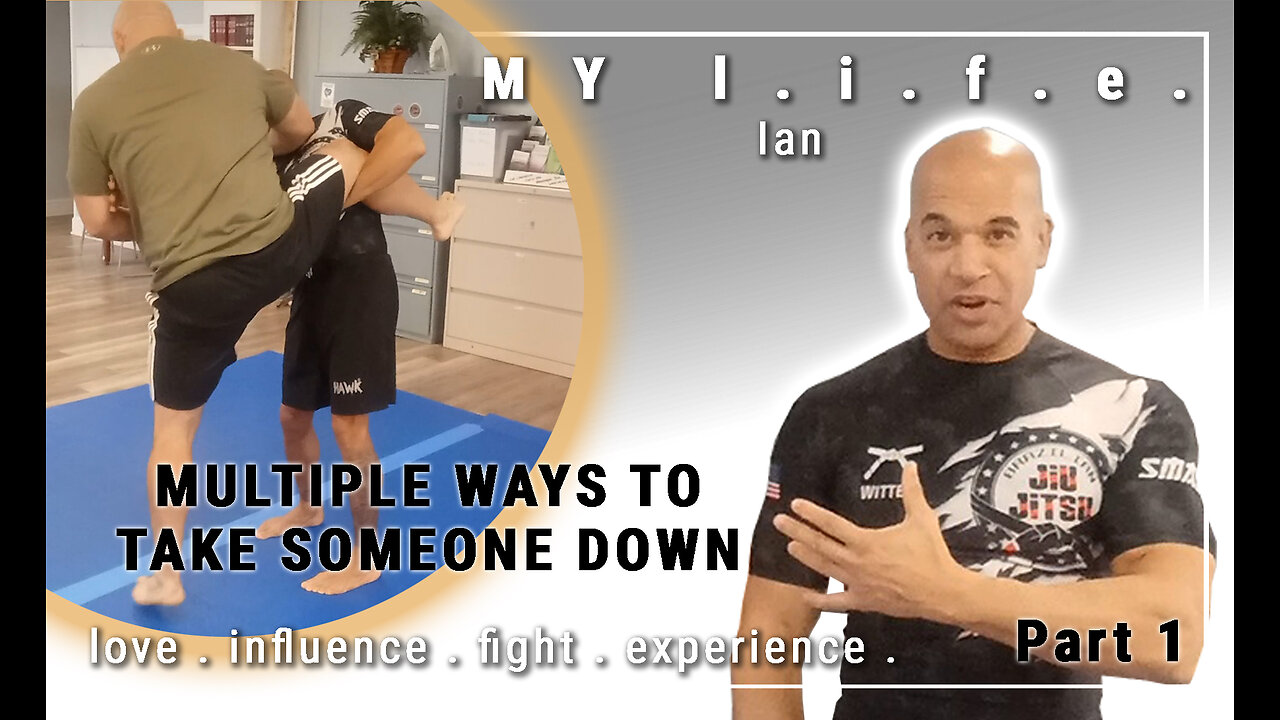 HELPFUL TAKE DOWN SELFDEFENSE TECHNIQUE, Part 1. Ian, Vlog. 16