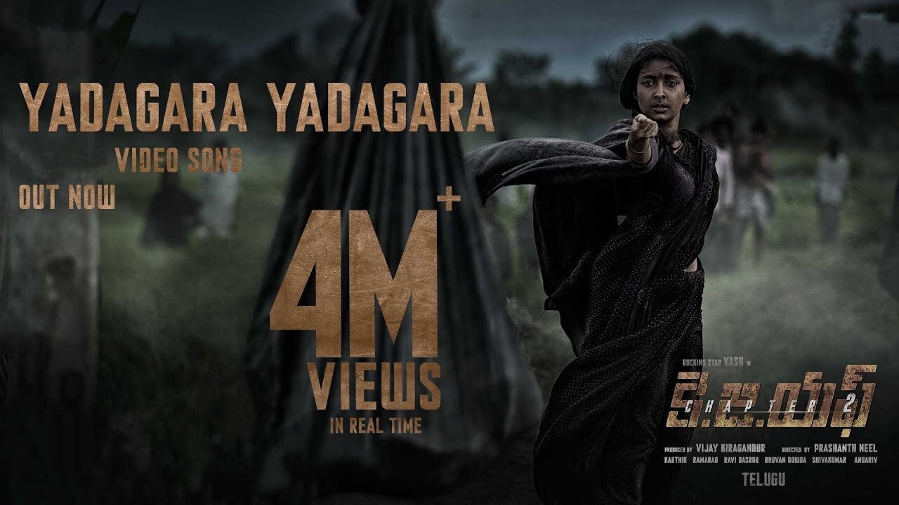 Full Video: Yadagara Yadagara KGF Chapter 2 | #RockingStarYash | Prashanth Neel | Ravi Basrur