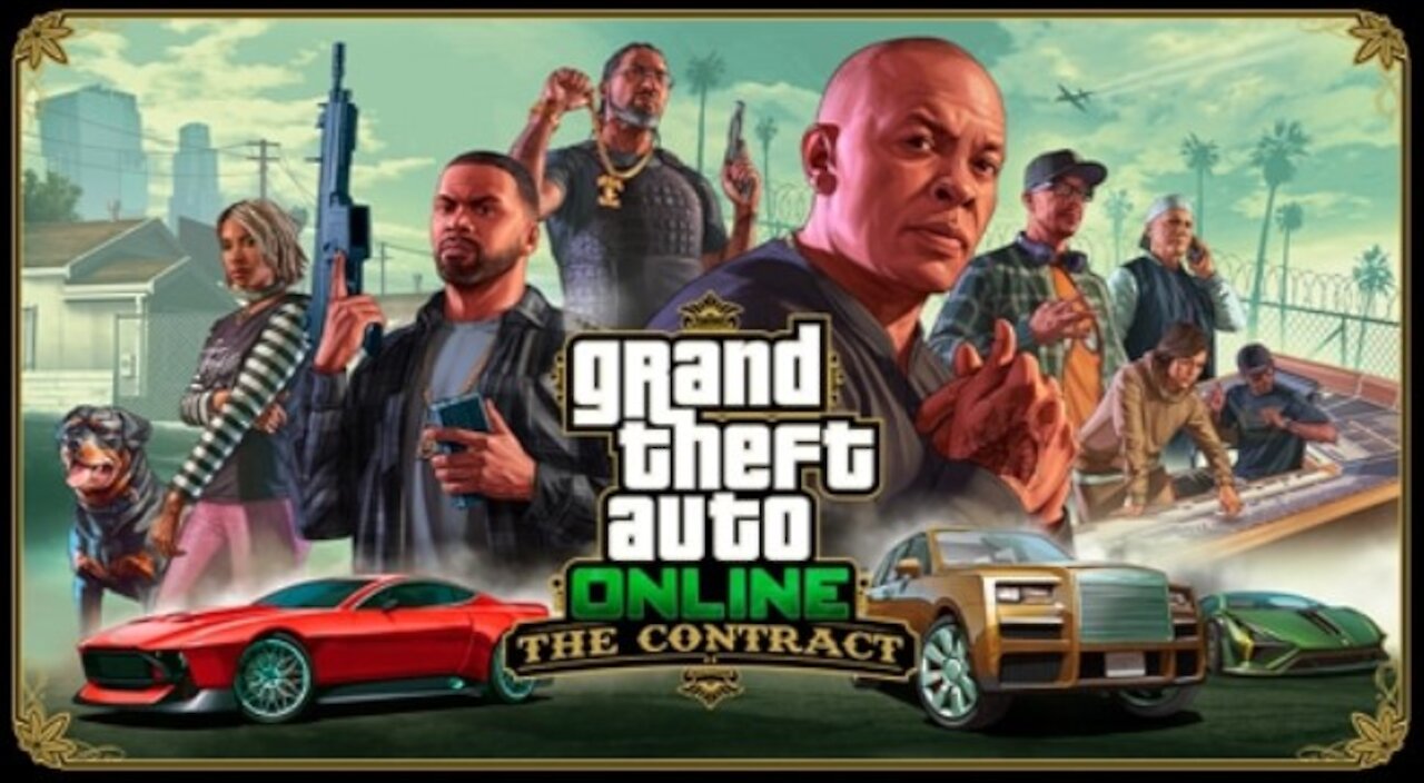 Grand Theft Auto Online [PC] The Contract DLC Week con't (with snow) : Friday pt2