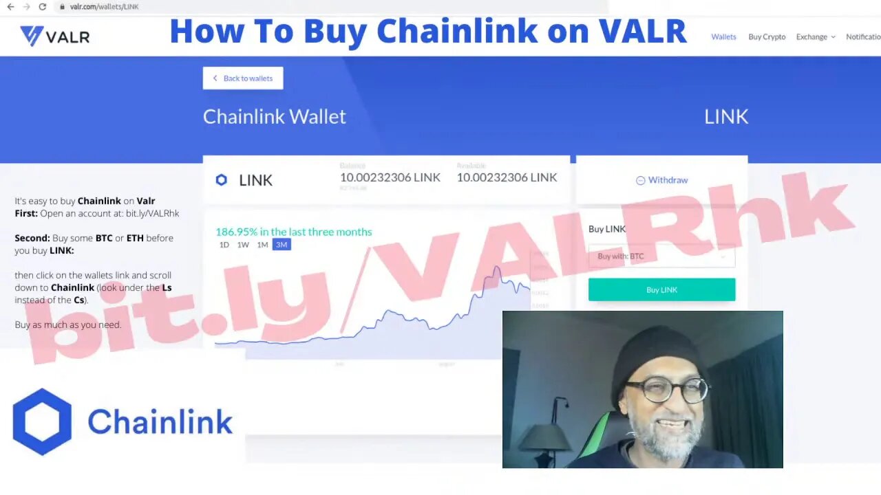 How To Buy Chainlink On VALR http://bit.ly/VALRhk