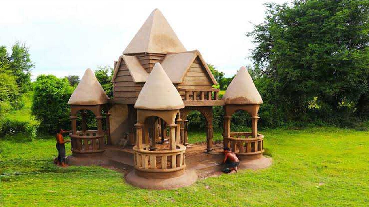 Build The Best Wonderful Mud Victorian House