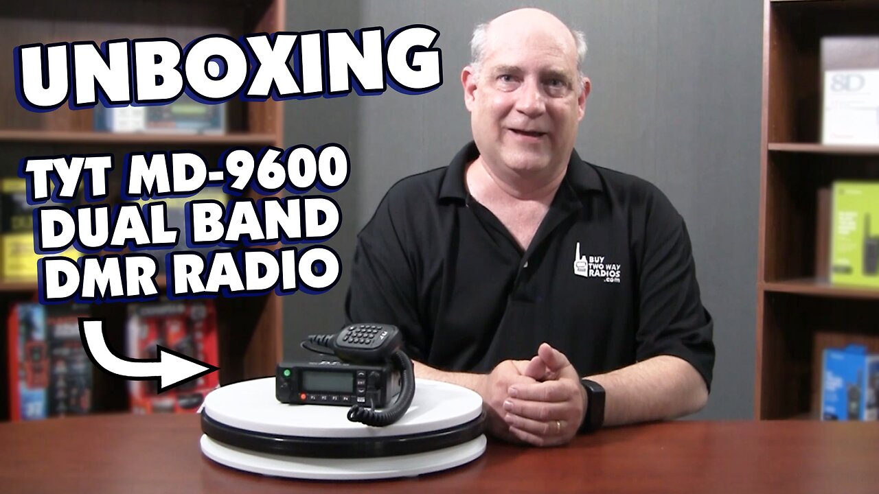 TYT MD-9600 Dual Band Mobile DMR Digital Radio Unboxing and First Look